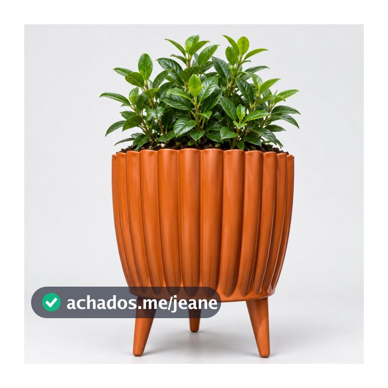 Vaso Cachepot Mini Squash Decorativo para Plantas e Flores N3 17x16