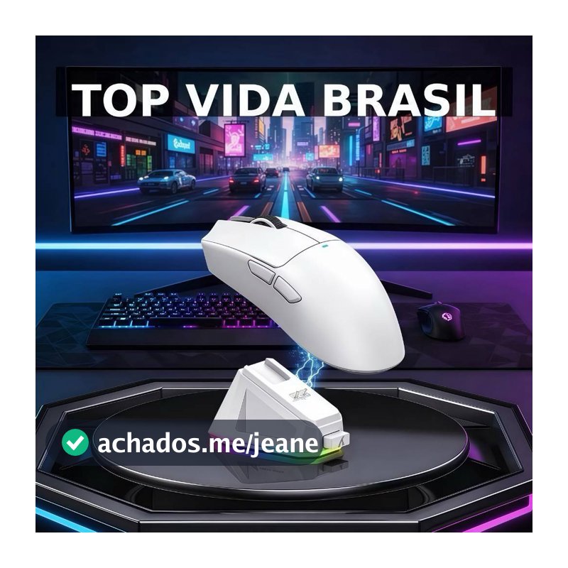 Mouse X11 Sem Fio Bluetooth Gamer Sem Fio Com Adesivo Bluetooth Usb Preto e Branco 3 em 1