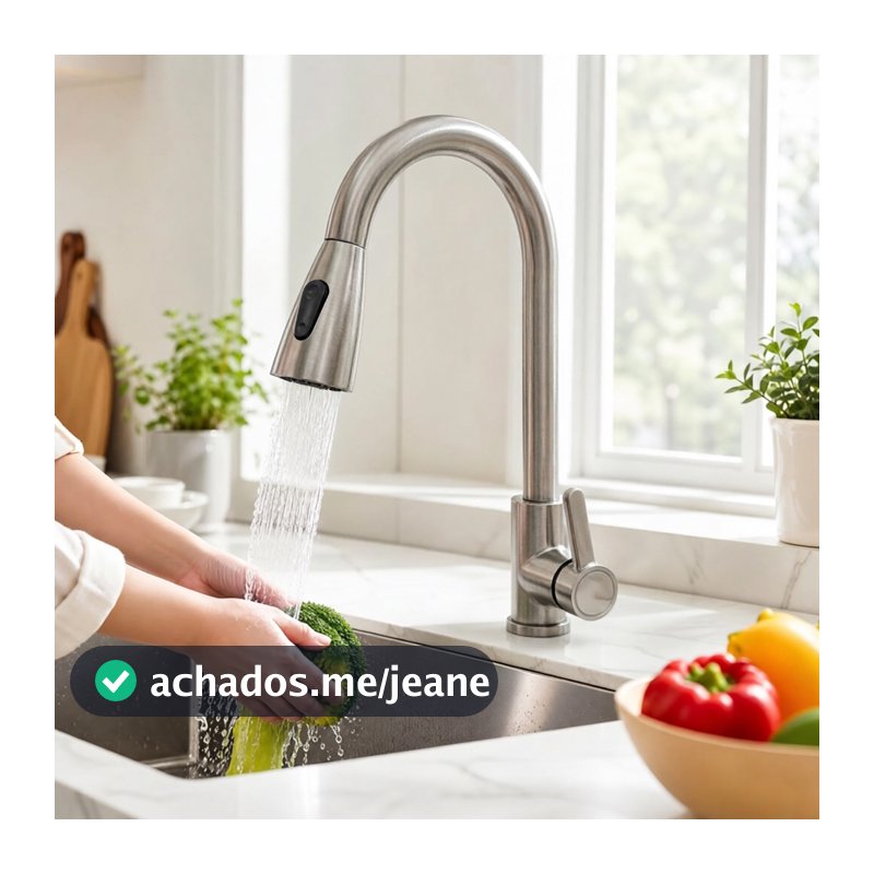 Torneira Disponível Para Pia De Cozinha Torneiras De Mistura De Aço Inoxidável 360 ° Sensor De Giratória Removível Água