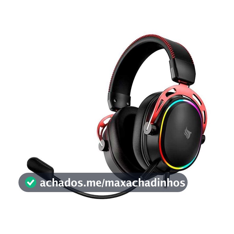 Headset Gamer Pichau Vega Pro 7.1, Drivers 50mm, Preto, PCH-VGAP-BL01