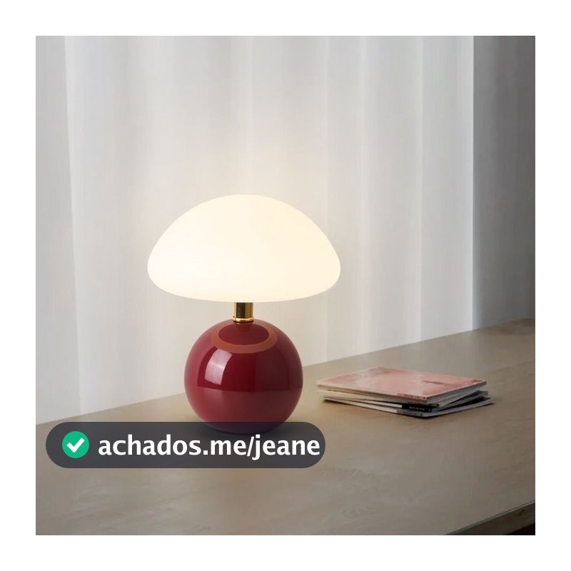 Nordic LumináRia De Mesa Moderno Lâmpada Cogumelo Quarto LumináRia De Leitura Estudo Abajur De Cabeceira