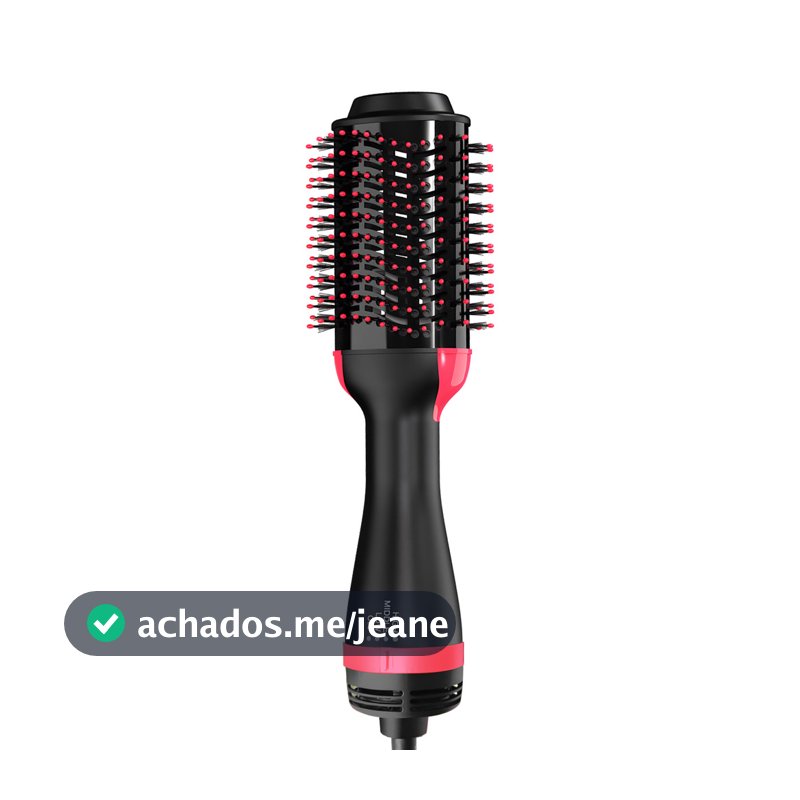 Escova Secadora Alisador Elétrica Quente Cabelo Com 3 Em1 Hair Styler APENAS 110V Marisastore