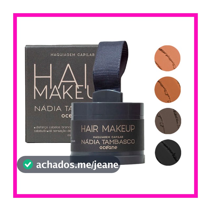 Nádia Tambasco Maquiagem Capilar Hair Make Up 4g (Ajudar a corrigir falhas nos cabelos)