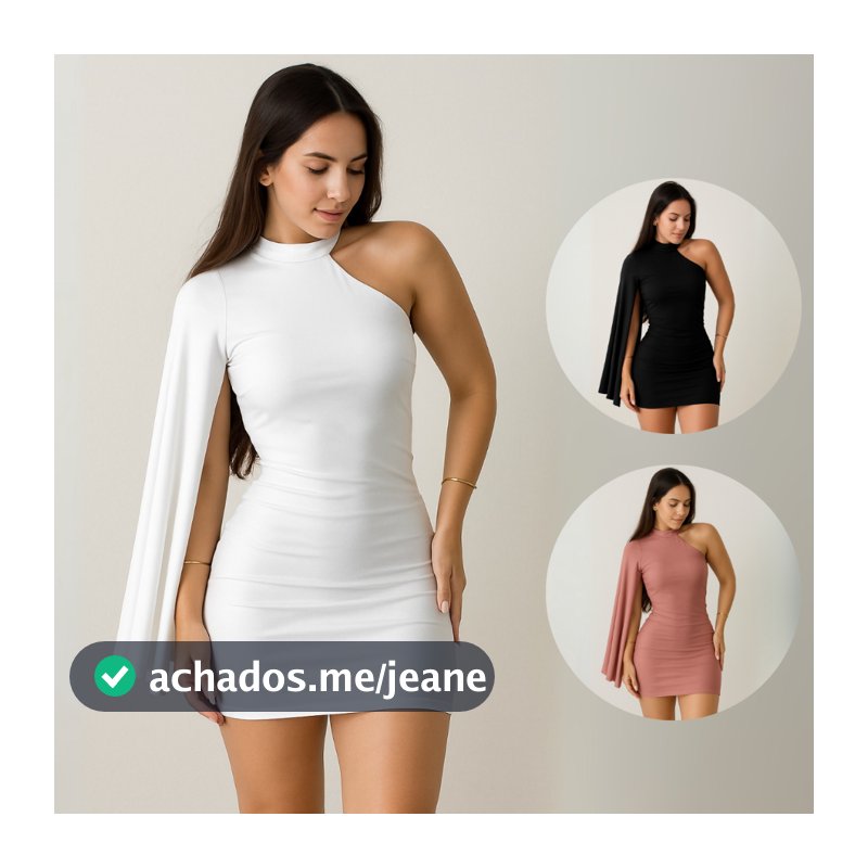 Vestido Feminino Nula Manga Moda Gringa Paty Show suplex premium vestido de festa