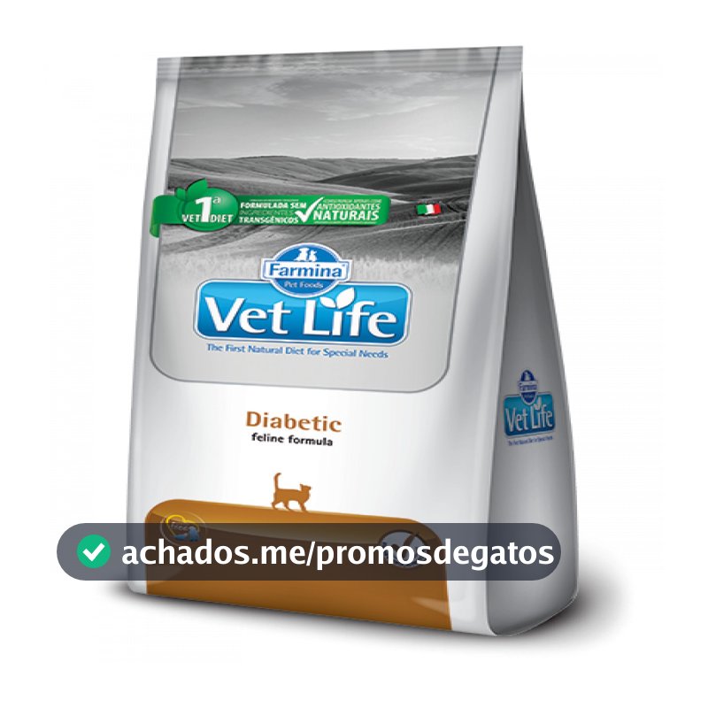Cat Diabetic 2kg Vet Life