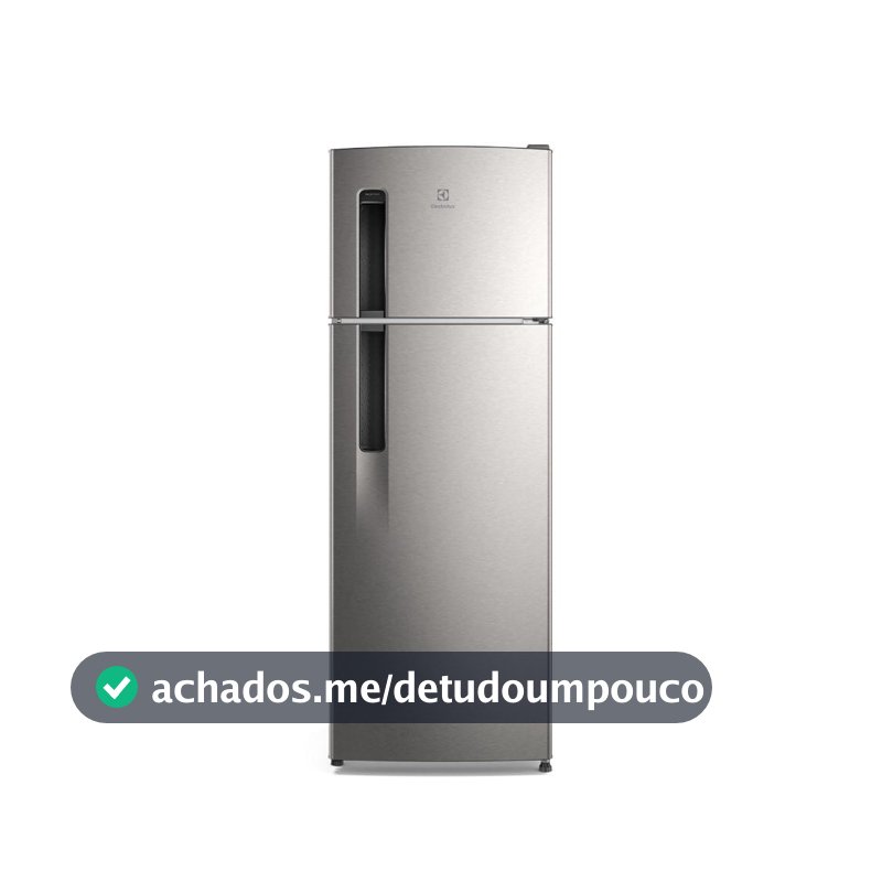 Geladeira Electrolux Frost Free 320L Duplex Inox Look (TF38S)