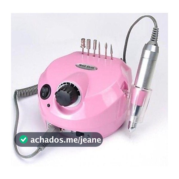 Motor Porquinho 30.000rpm Nail Drill Profissional Bivolt para Manicure e Designe