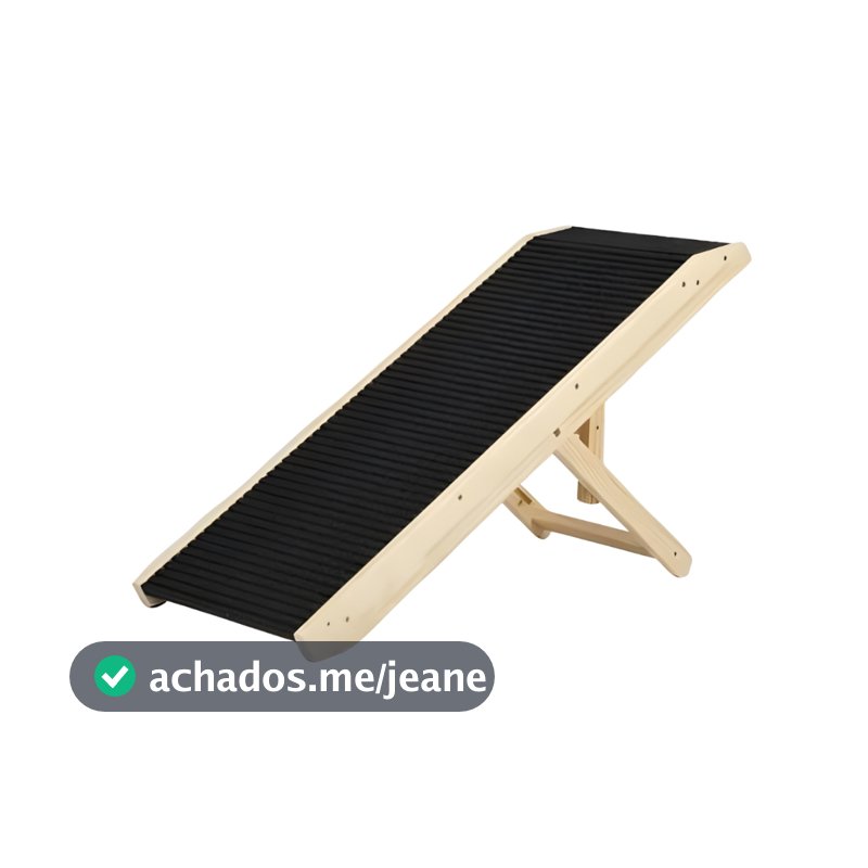 Rampa Pet Cachorro Cães Antiderrapante 4 Níveis Regulável Vica Decor