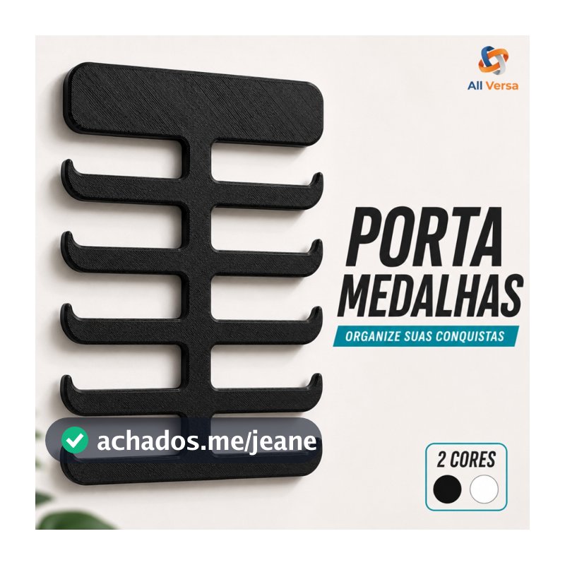 Suporte para Medalhas de Parede Decorativo | Minimalista, Organização, Fita Adesiva