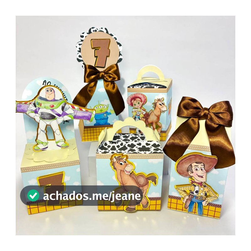 KIT PERSONALIZADO TOY STORY l PERSONALIZADOS DE FESTA l CAIXINHAS l LEMBRANCINHAS