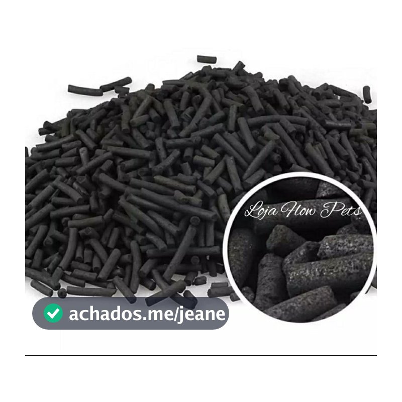 Carvão Ativado Granulado Para Aquários 1 Kg