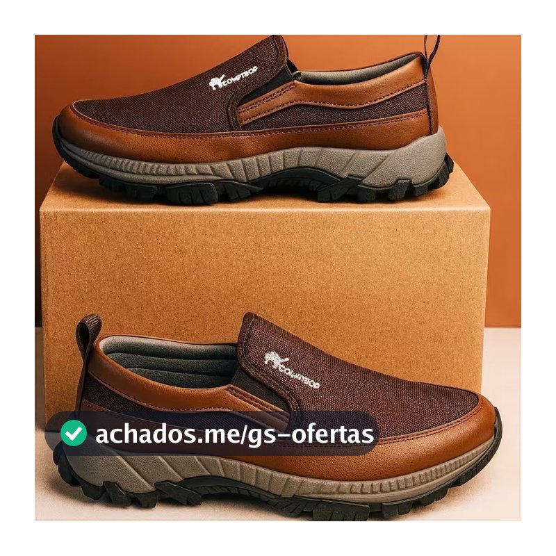 Tênis Sapatilha Mocassim Casual Masculino Calce Fácil Confortável Ortopédico respirável leve macio