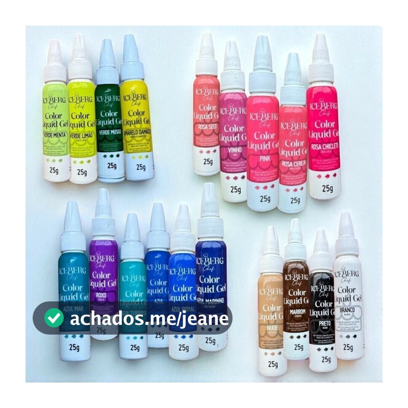 Corante IceBerg Color Liquid Gel 25g