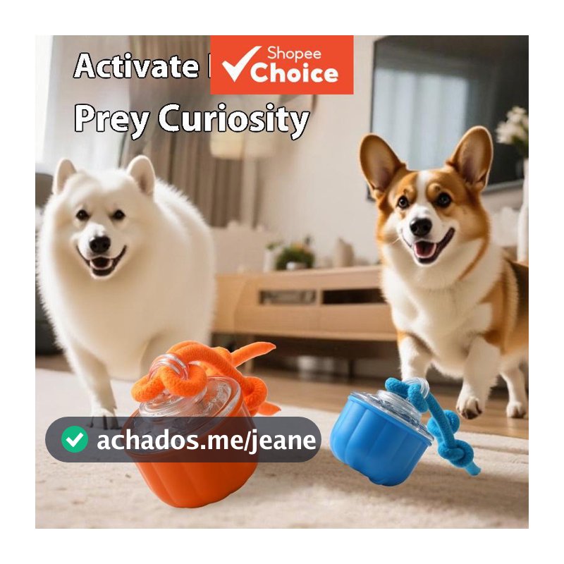 Brinquedo De Enriquecimento De Cães De Abóbora De Silicone Com Cabo De Corda Para Pequenos E Médios