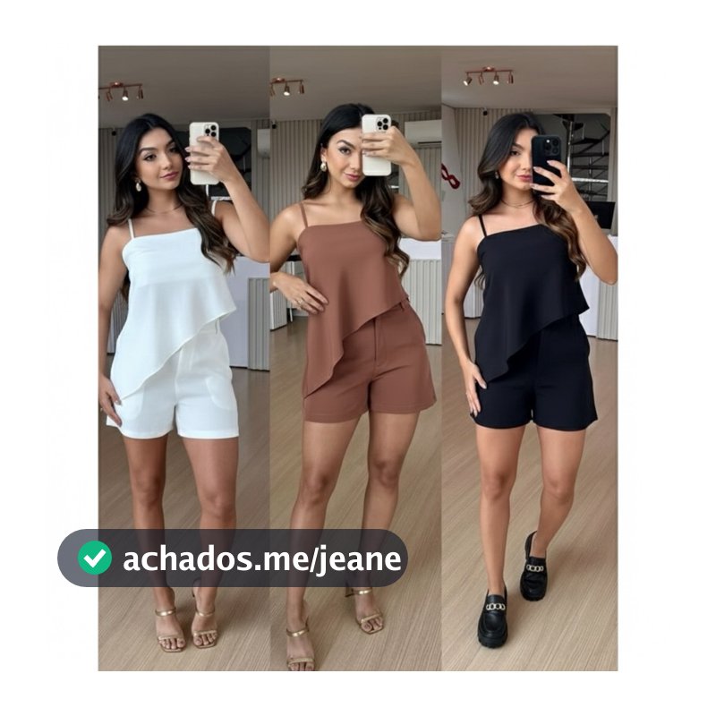 Conjunto Duas Peças Alfaiataria Juliana