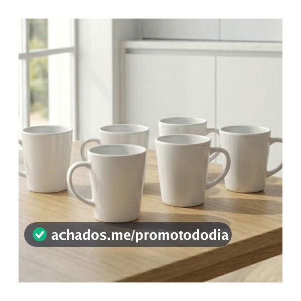 Kit Caneca de Porcelana Branca 300 ML de Porcelana Branca Sublimação em forno Lettering Personalizada faça orçamento