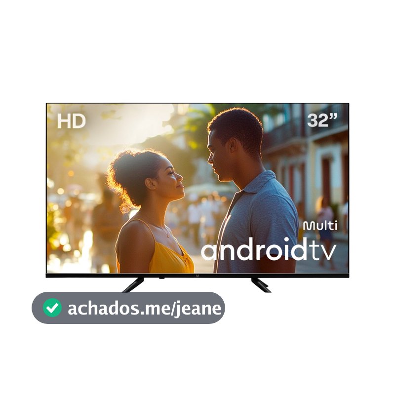 Smart TV DLED 32 HD Multi Android 11 3HDMI 2USB Bluetooth - TL062M
