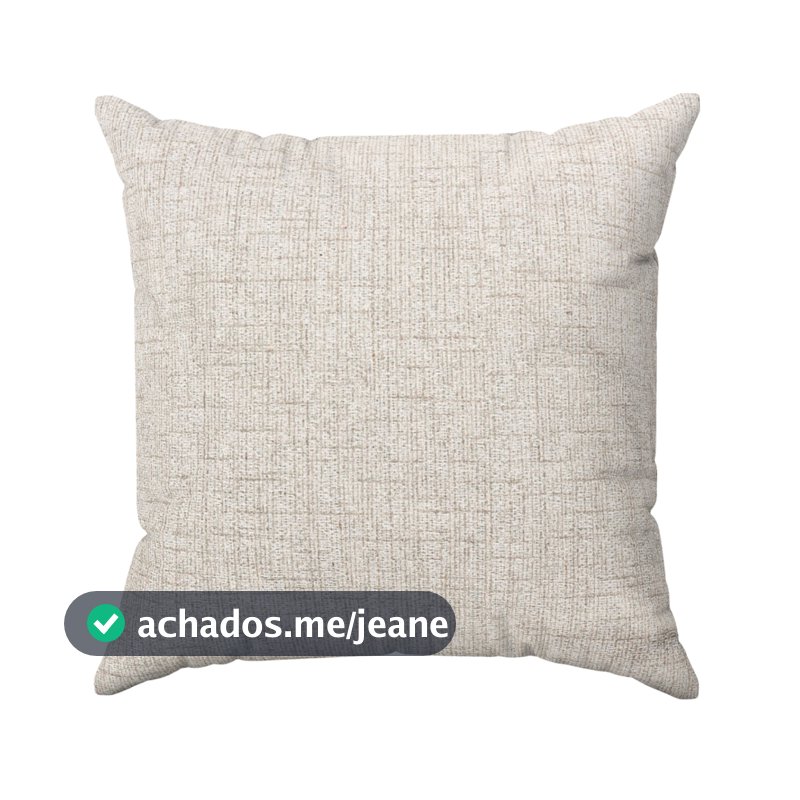 Kit 2 Capas Para Almofadas 60x60 Grande Cru Linho Delux Decoração Sofá