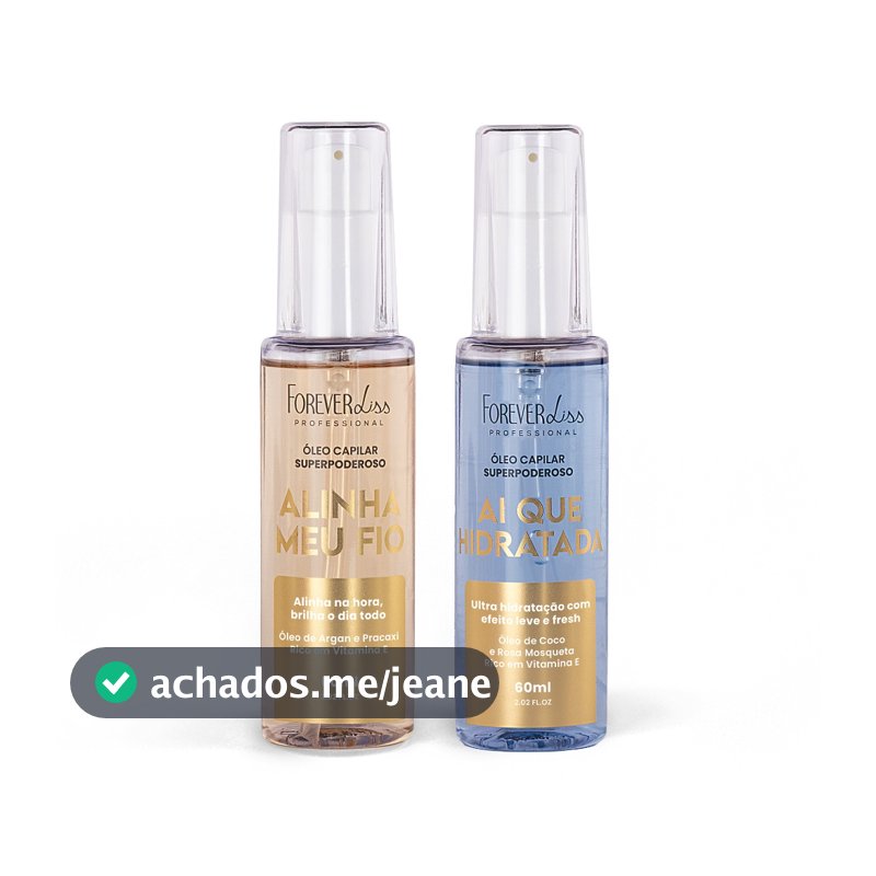 Kit Óleos Superpoderosos Alinhamento e Hidratação Forever Liss