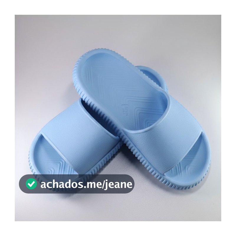 Chinelo Nuvem Macio Slide Leve Confortável Feminino Masculino Adulto Infantil Juvenil Azul Bebe