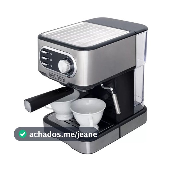 Cafeteira Expresso Multifuncional Black Decker Ce1100g
