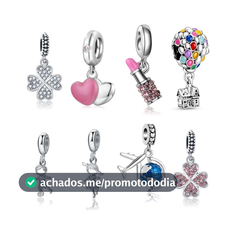 Berloque Amuletos De Prata 925 Trevo Tartaruga Marinha Cereja Acessórios Bracelete Contas Amantes Diamante Inlaid