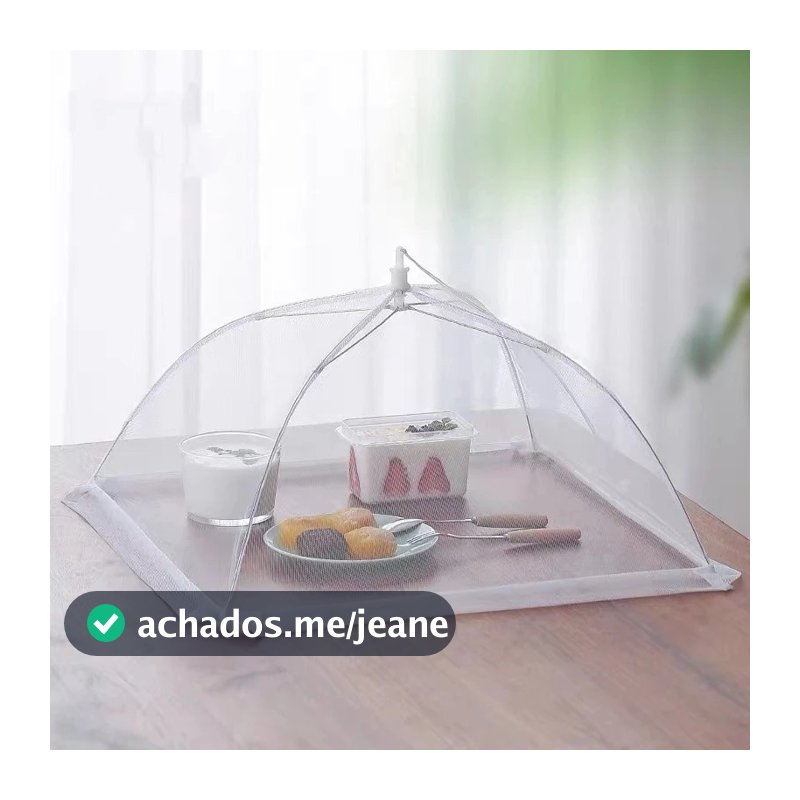 Tela protetora de alimentos tela grande e dobravel, Cobertura Anti moscas e Mosquitos e Anti-insetos