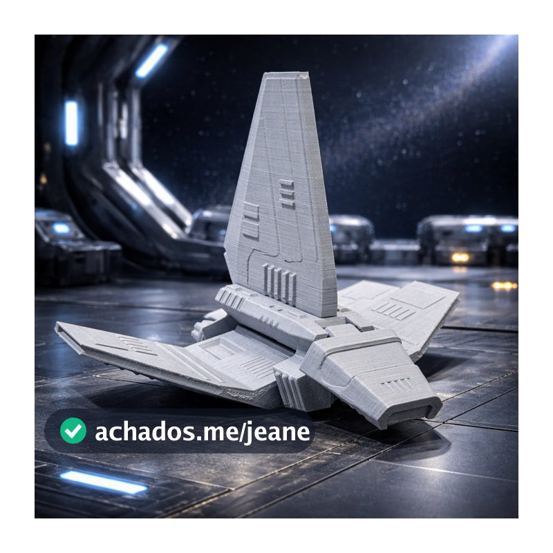 Model Kit Nave Star Wars | Colecionável (5cm, 10cm ou 15cm)