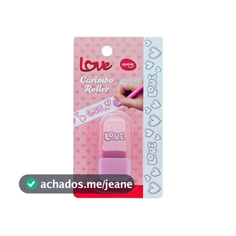 Carimbo Roller Love 23451 - Molin