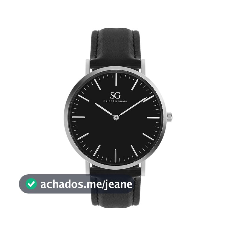 Relógio Masculino Preto Murray Black Hill 40mm