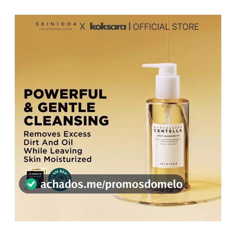 [OFFICIAL] SKIN1004 madagascar centella light cleansing oil 30ml/200ml