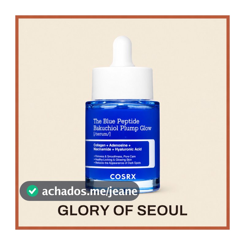 COSRX The Blue Peptide Bakuchiol Soro Plump Glow 50ml