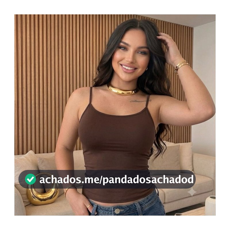 Blusa Regata Alcinha Casual Verão Confortável Suplex Poliamida Com Forro