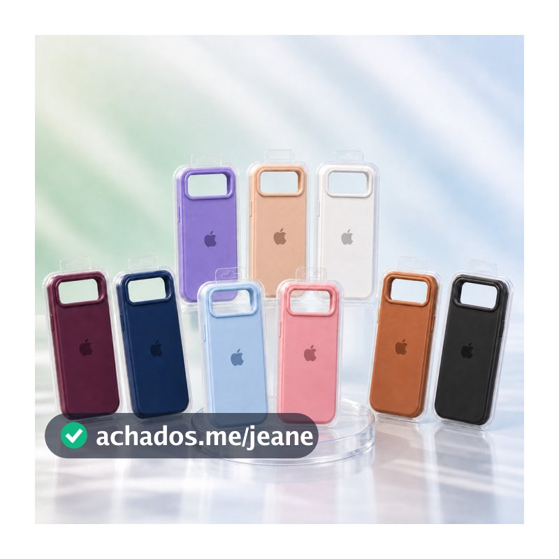 BGM—Capinha Case Silicone Aveludada Para capinha iphone 18 Pro Max /17 Pro Max Premium
