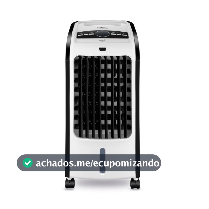 Climatizador de ar portátil 4 funções com controle remoto Fresh Air - CL-03 - Mondial