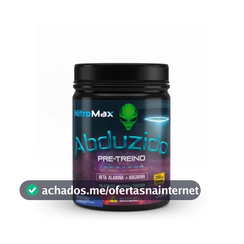 ABDUZIDO PRE TREINO NITRO MAX BLUEBERRY 300G