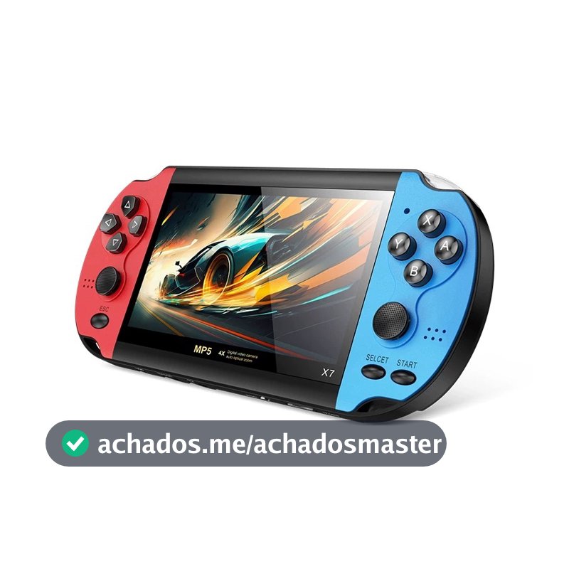 Console Mini Vídeo Game Portátil 1000 Jogos Retrô Clássico 4.8"