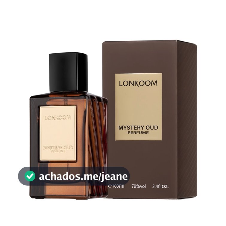 LONKOOM Mystery Oud para Homem - 100ML,  Elegante e Aromático