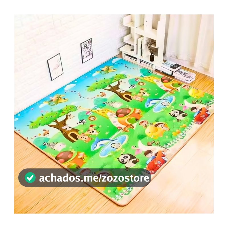 Tapete Termico Infantil Bebe Estampas Atividades Educativo Tapetinho Lavável
