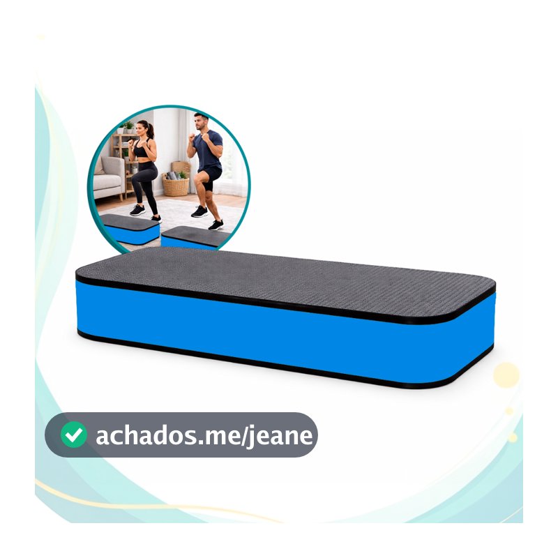 Step EVA 60x30x10cm Academia Profissional Antiderrapante Treino Funcional Fitness