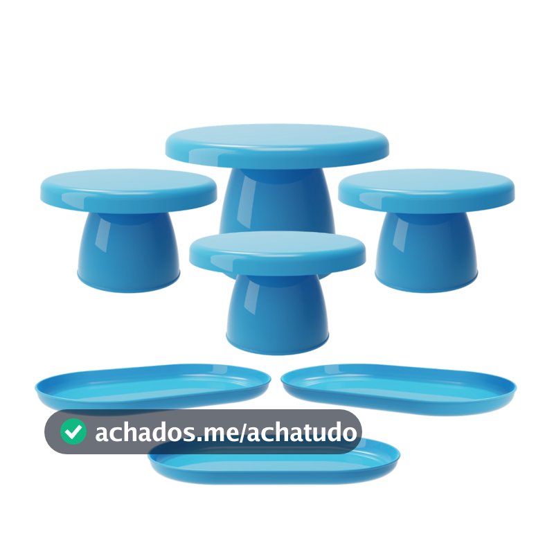 Kit Decorativo 7 Peças Aniversário Festas Eventos Prático