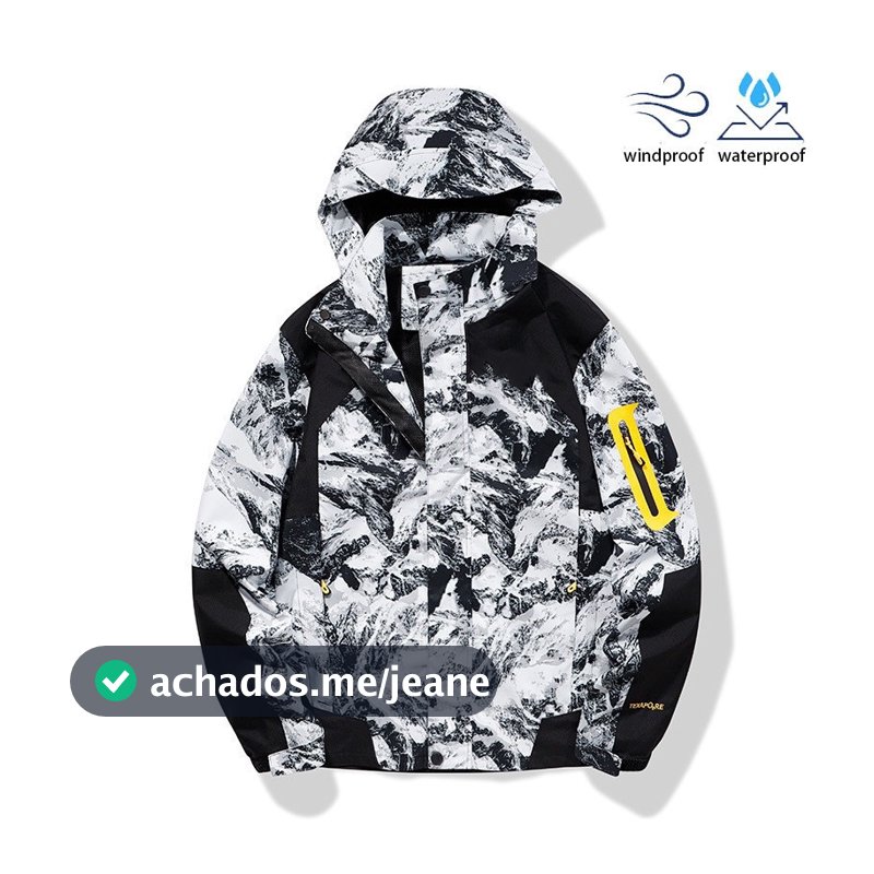 Jaquetas Com Capuz À Prova D'água E De Vento Para Montanhismo Ao Ar Livre , Removíveis De Alta Qualidade Forr