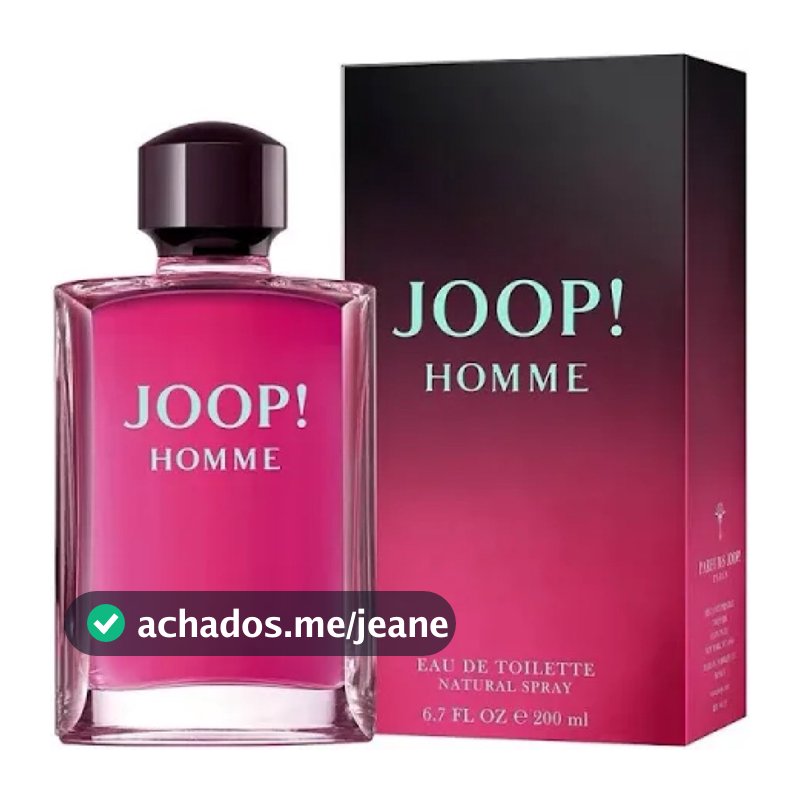 Joop Homme - Perfume masculino 100ml - Intenso e alta fixação - Envio Imediato - PROMOÇÃO!