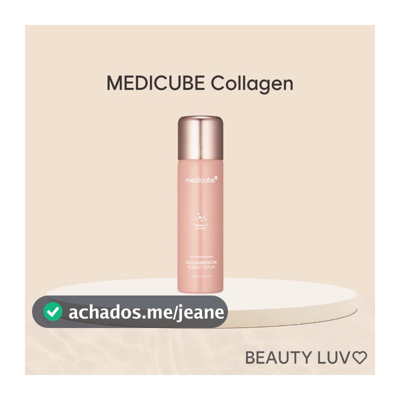 [Medicube] Deep Collagen Glow Bubble Serum 100ml / Soro De Bolha De Colágeno Profundo 100ml