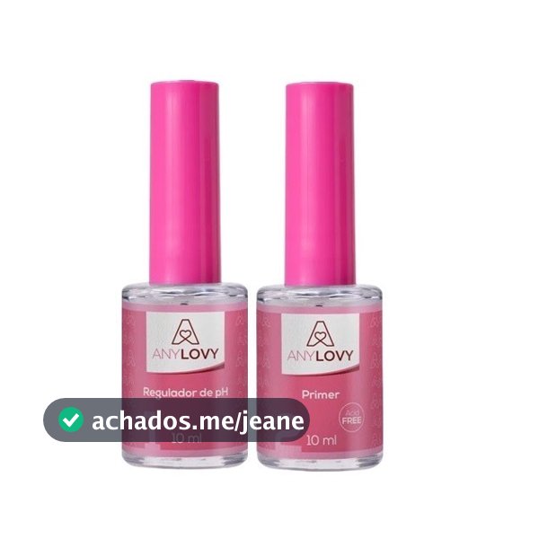 Kit Preparadores Regulador de Ph + Primer sem ácido - AnyLovy