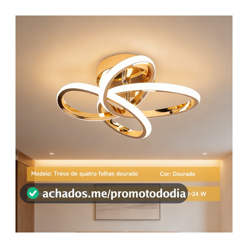3 Cores 1 Lustre Moderno Luz De Teto Led , Adequado Para Corredor , Sala De Estar , Quarto , Cozinha 127V-220V
