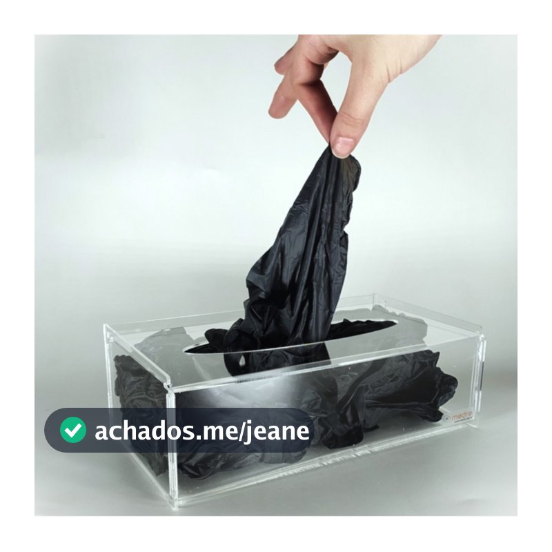 Caixa porta luvas | Caixa acrílica para luvas | dispenser de luva