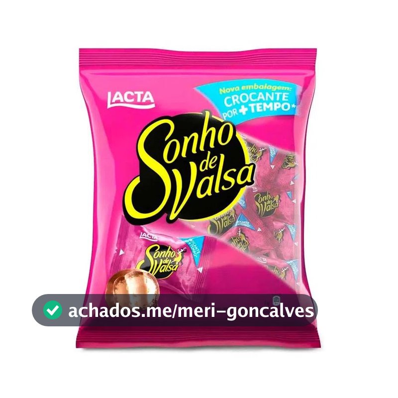 Bombom Sonho De Valsa Lacta Pacote 1kg