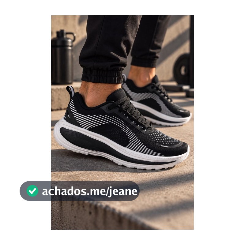 Tênis Casual Básico  Caminhada - Esportivo – Conforto, Leveza e Estilo Do 34 AO 43