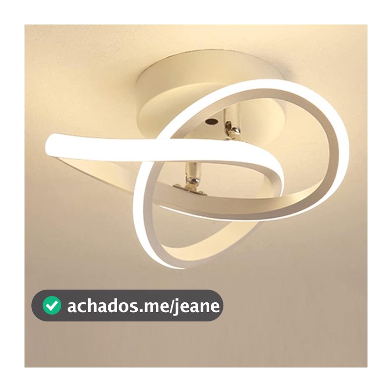 (3 cores em 1 luz) Luminária De Teto Led Decoracao Moderna Pendente  Corredor Sala Quarto Cozinha Jantar Ceiling Light